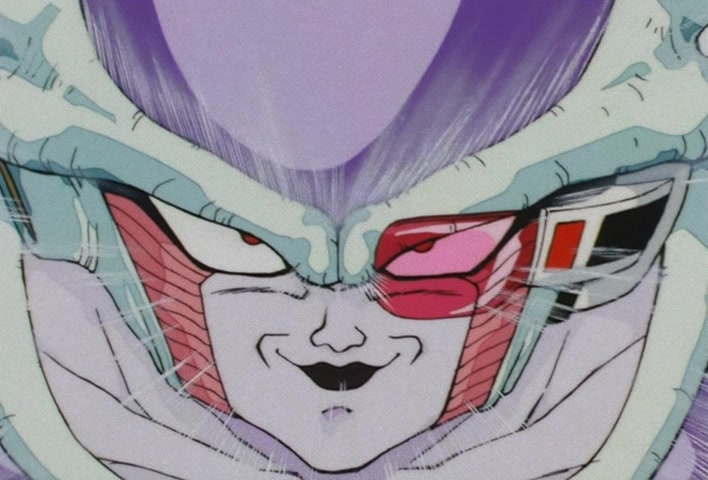 Dragon Ball Z Ep 67: Lightning Balls of Red and Blue! Jheese and Butta Attack Goku @ 11:21