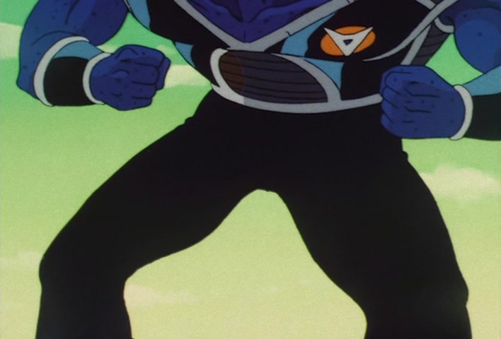 Dragon Ball Z Ep 67: Lightning Balls of Red and Blue! Jheese and Butta Attack Goku @ 18:35