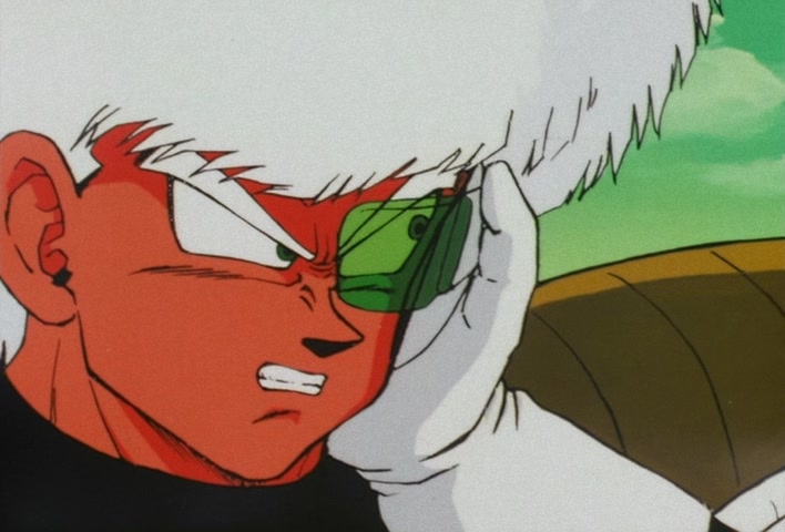 Dragon Ball Z Ep 67: Lightning Balls of Red and Blue! Jheese and Butta Attack Goku @ 20:47