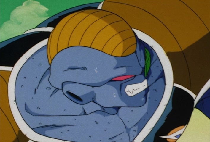 Dragon Ball Z Ep 67: Lightning Balls of Red and Blue! Jheese and Butta Attack Goku @ 21:33