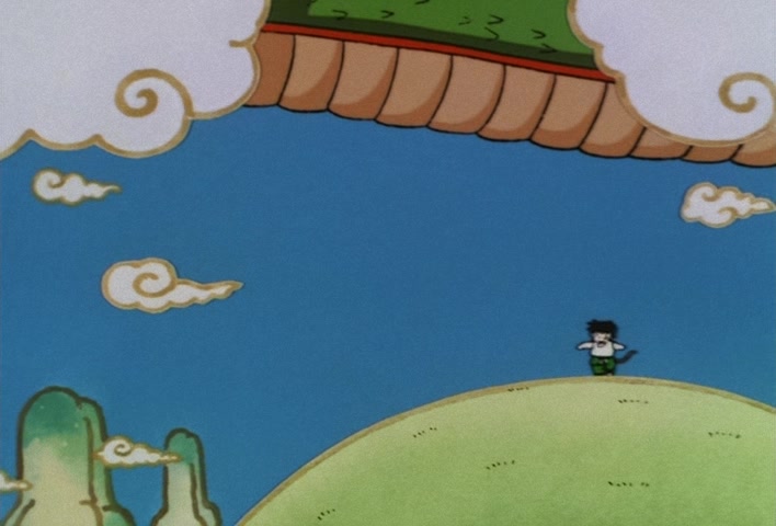 Dragon Ball Z Ep 67: Lightning Balls of Red and Blue! Jheese and Butta Attack Goku @ 22:43