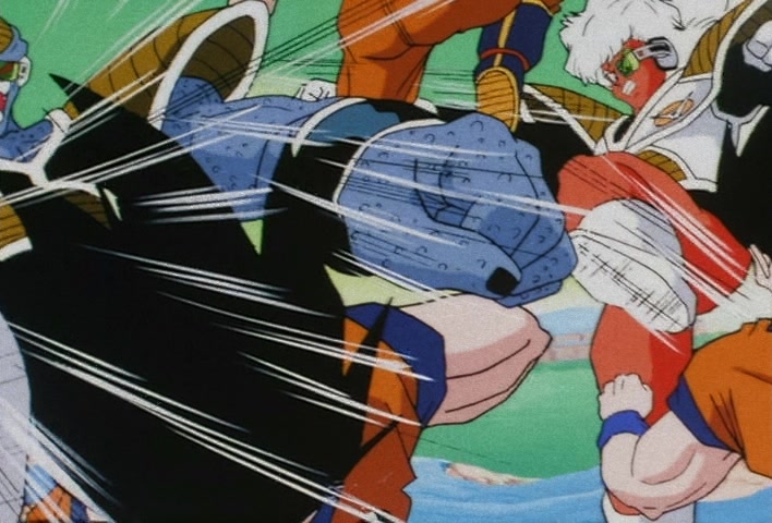 Dragon Ball Z Ep 68: At Last, a Direct Confrontation!! Captain Ginyu Takes the Field @ 05:09