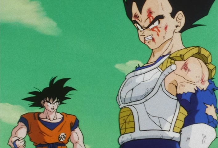 Dragon Ball Z Ep 68: At Last, a Direct Confrontation!! Captain Ginyu Takes the Field @ 08:15