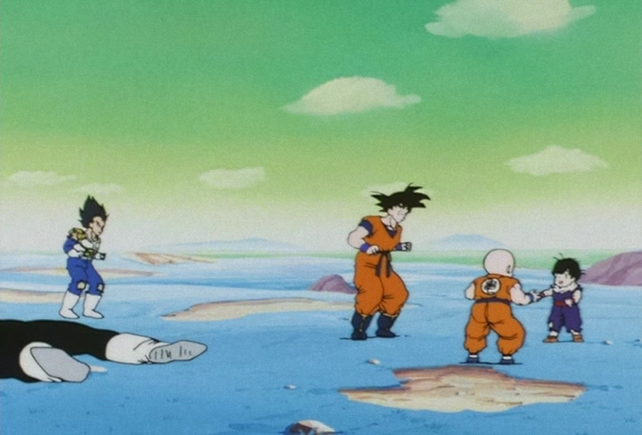 Dragon Ball Z Ep 68: At Last, a Direct Confrontation!! Captain Ginyu Takes the Field @ 10:57