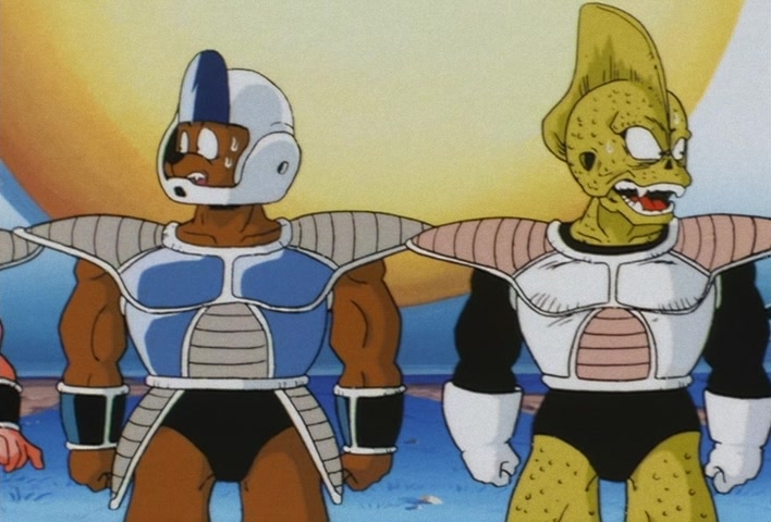 Dragon Ball Z Ep 68: At Last, a Direct Confrontation!! Captain Ginyu Takes the Field @ 12:15