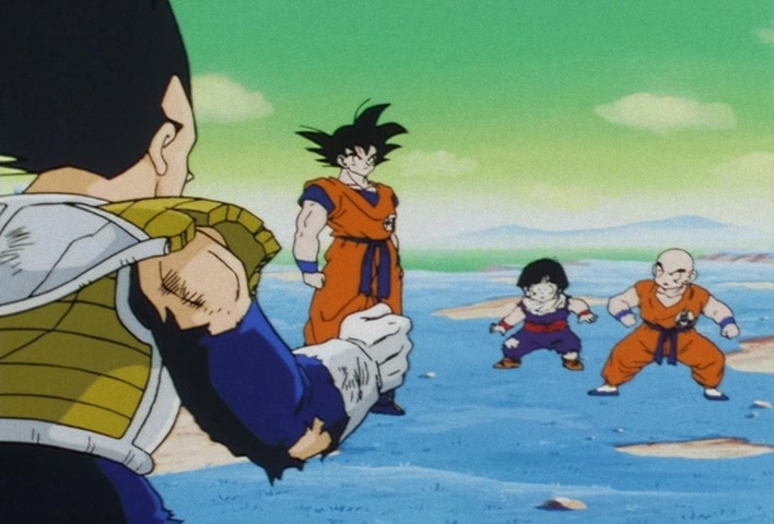 Dragon Ball Z Ep 68: At Last, a Direct Confrontation!! Captain Ginyu Takes the Field @ 18:03