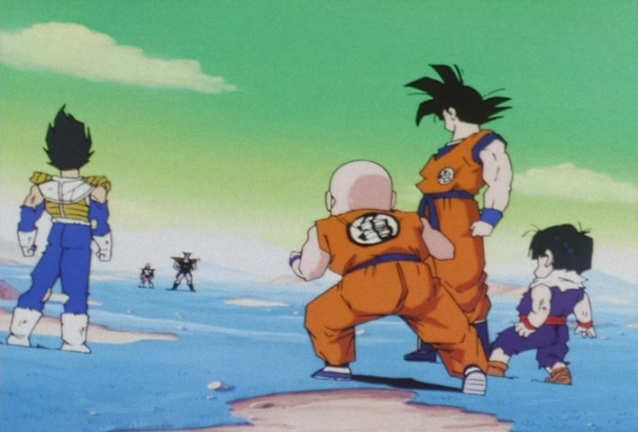 Dragon Ball Z Ep 68: At Last, a Direct Confrontation!! Captain Ginyu Takes the Field @ 19:21
