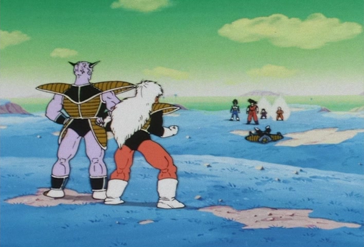 Dragon Ball Z Ep 68: At Last, a Direct Confrontation!! Captain Ginyu Takes the Field @ 21:17