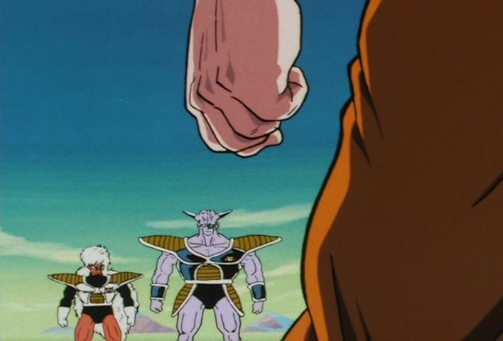 Dragon Ball Z Ep 68: At Last, a Direct Confrontation!! Captain Ginyu Takes the Field @ 22:03
