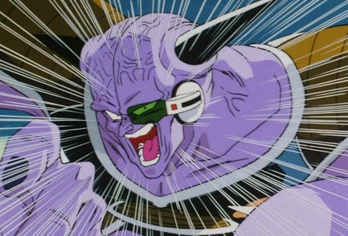 Dragon Ball Z Ep 68: At Last, a Direct Confrontation!! Captain Ginyu Takes the Field @ 22:26
