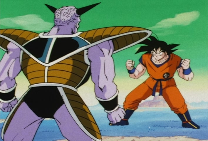 Dragon Ball Z Ep 69: Incredible Force!! Did You See It, Goku's Full Power? @ 09:49