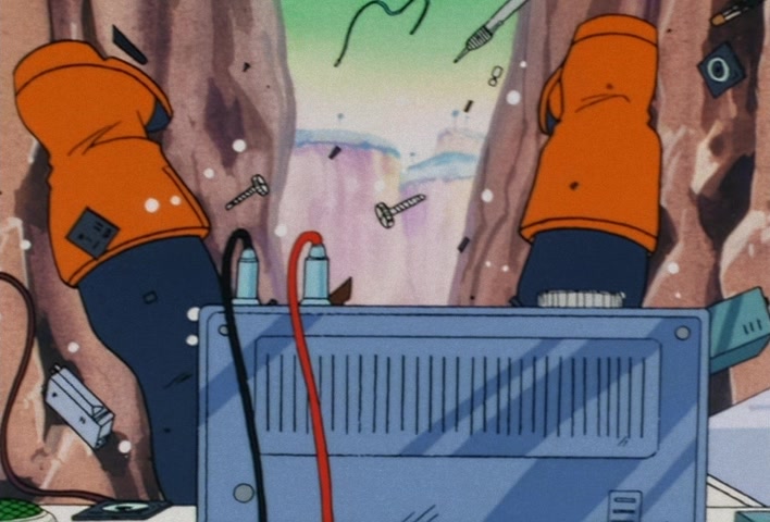 Dragon Ball Z Ep 69: Incredible Force!! Did You See It, Goku's Full Power? @ 13:10