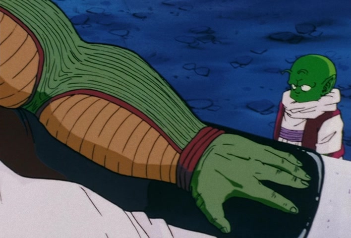 Dragon Ball Z Ep 70: What of the Battle's Outcome?! Freeza's Evil Hand Closes Around the Eldest @ 10:28