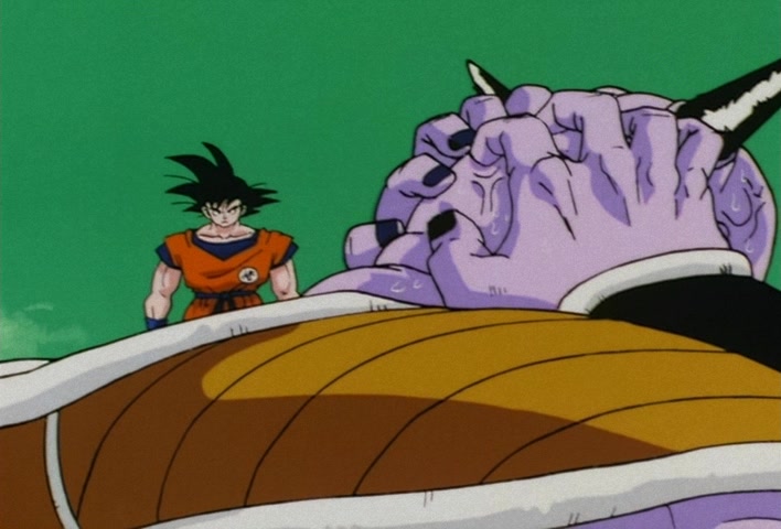 Dragon Ball Z Ep 70: What of the Battle's Outcome?! Freeza's Evil Hand Closes Around the Eldest @ 12:32