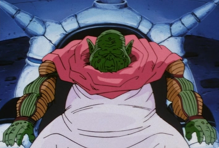 Dragon Ball Z Ep 71: Surprise!! Goku is Ginyu and Ginyu is Goku @ 04:16