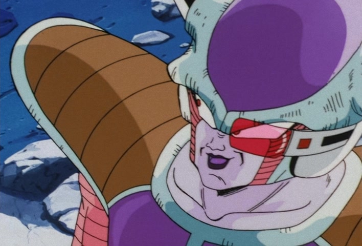 Dragon Ball Z Ep 71: Surprise!! Goku is Ginyu and Ginyu is Goku @ 04:32