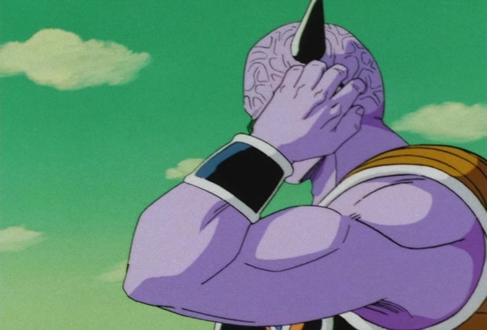 Dragon Ball Z Ep 71: Surprise!! Goku is Ginyu and Ginyu is Goku @ 07:33