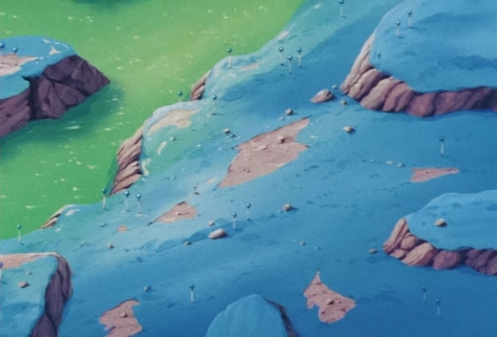 Dragon Ball Z Ep 71: Surprise!! Goku is Ginyu and Ginyu is Goku @ 08:30