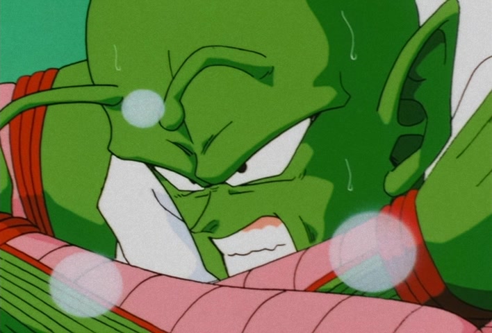 Dragon Ball Z Ep 71: Surprise!! Goku is Ginyu and Ginyu is Goku @ 08:55