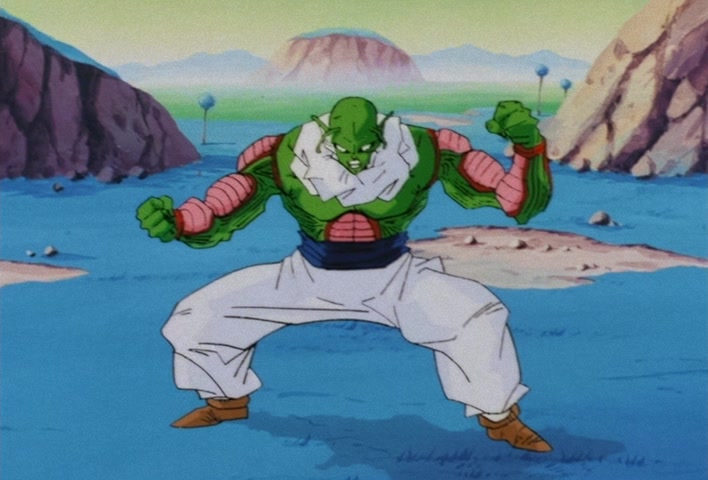 Dragon Ball Z Ep 71: Surprise!! Goku is Ginyu and Ginyu is Goku @ 12:36