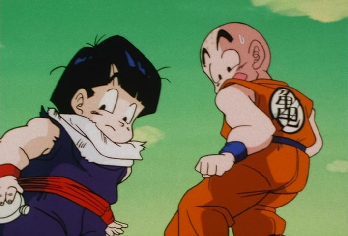 Dragon Ball Z Ep 71: Surprise!! Goku is Ginyu and Ginyu is Goku @ 16:26