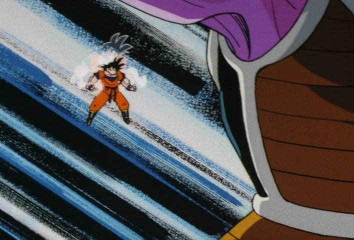 Dragon Ball Z Ep 71: Surprise!! Goku is Ginyu and Ginyu is Goku @ 19:35