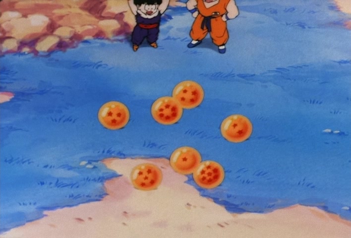 Dragon Ball Z Ep 73: That Ain't Me! Gohan, Don't Lose Your Nerve, Hit Your Father!! @ 02:05