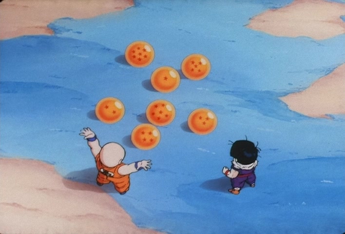 Dragon Ball Z Ep 73: That Ain't Me! Gohan, Don't Lose Your Nerve, Hit Your Father!! @ 02:37