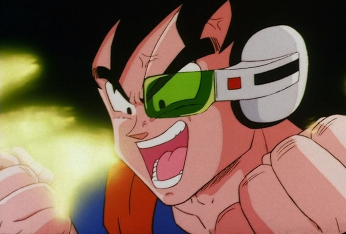 Dragon Ball Z Ep 73: That Ain't Me! Gohan, Don't Lose Your Nerve, Hit Your Father!! @ 03:10