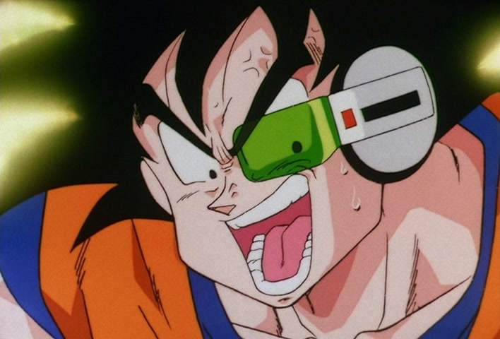 Dragon Ball Z Ep 73: That Ain't Me! Gohan, Don't Lose Your Nerve, Hit Your Father!! @ 04:08