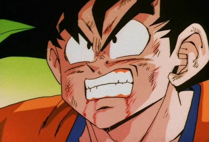 Dragon Ball Z Ep 73: That Ain't Me! Gohan, Don't Lose Your Nerve, Hit Your Father!! @ 07:00