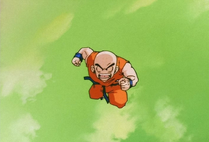 Dragon Ball Z Ep 73: That Ain't Me! Gohan, Don't Lose Your Nerve, Hit Your Father!! @ 07:33
