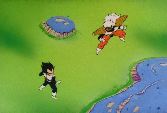 Dragon Ball Z Ep 73: That Ain't Me! Gohan, Don't Lose Your Nerve, Hit Your Father!! @ 09:44