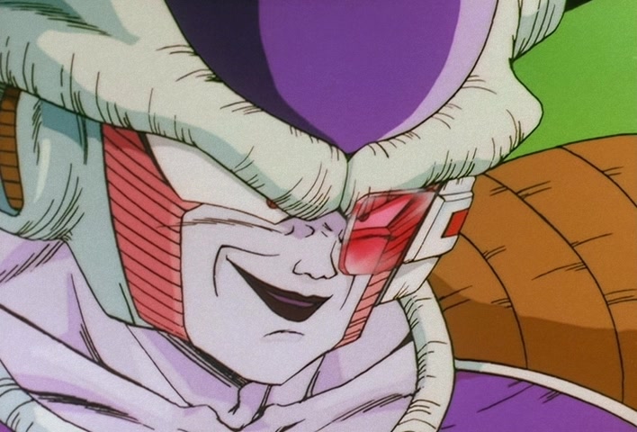 Dragon Ball Z Ep 73: That Ain't Me! Gohan, Don't Lose Your Nerve, Hit Your Father!! @ 13:34