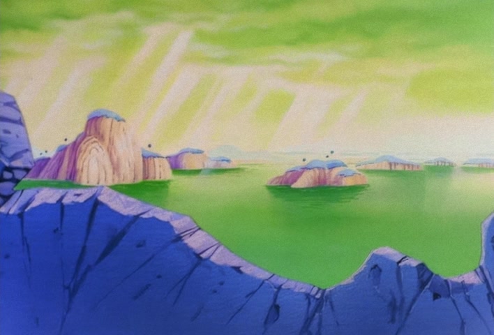 Dragon Ball Z Ep 73: That Ain't Me! Gohan, Don't Lose Your Nerve, Hit Your Father!! @ 14:15