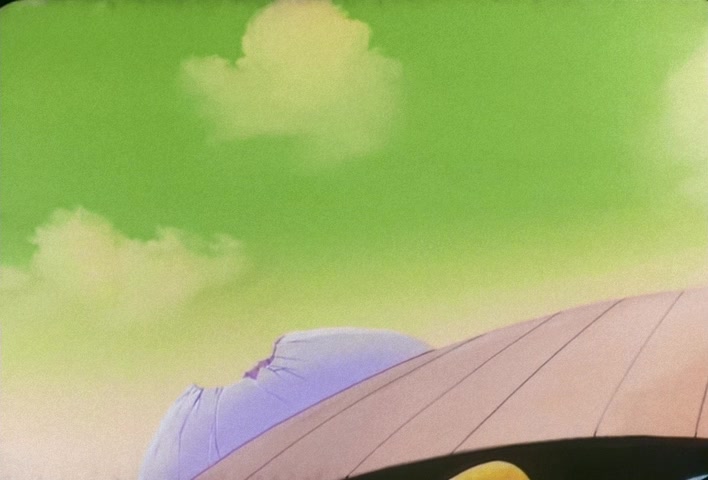 Dragon Ball Z Ep 73: That Ain't Me! Gohan, Don't Lose Your Nerve, Hit Your Father!! @ 14:56
