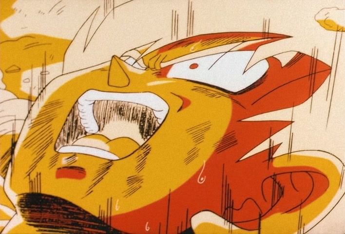 Dragon Ball Z Ep 74: A Huge Miscalculation!! Ginyu Has Turned into a Frog @ 03:43