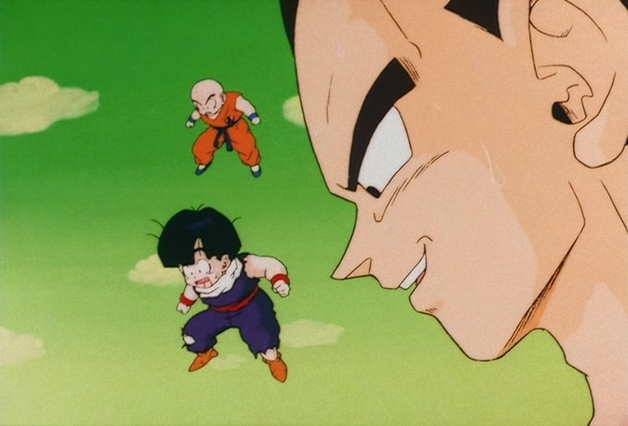 Dragon Ball Z Ep 74: A Huge Miscalculation!! Ginyu Has Turned into a Frog @ 05:38