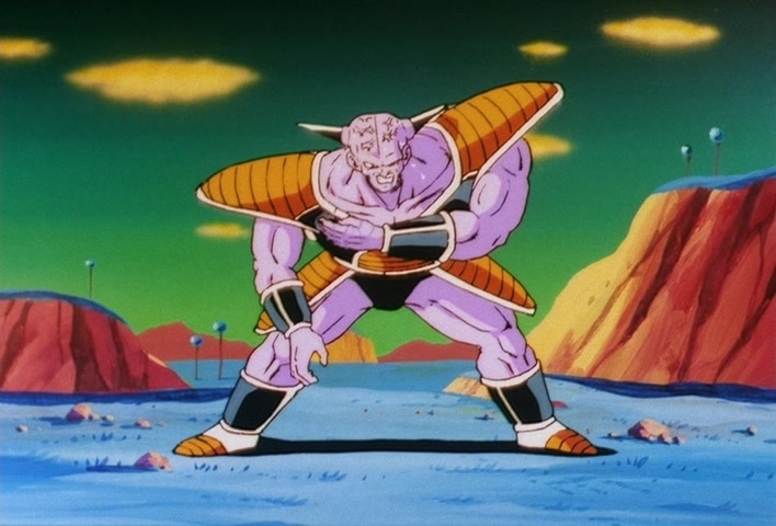 Dragon Ball Z Ep 74: A Huge Miscalculation!! Ginyu Has Turned into a Frog @ 05:54