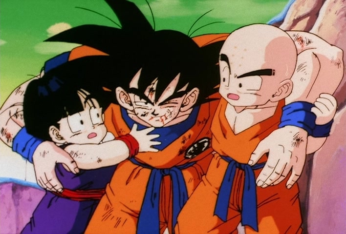 Dragon Ball Z Ep 74: A Huge Miscalculation!! Ginyu Has Turned into a Frog @ 10:25