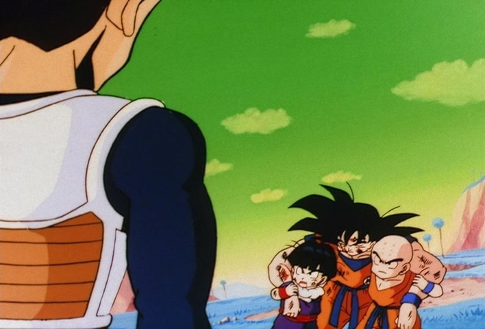 Dragon Ball Z Ep 74: A Huge Miscalculation!! Ginyu Has Turned into a Frog @ 12:03