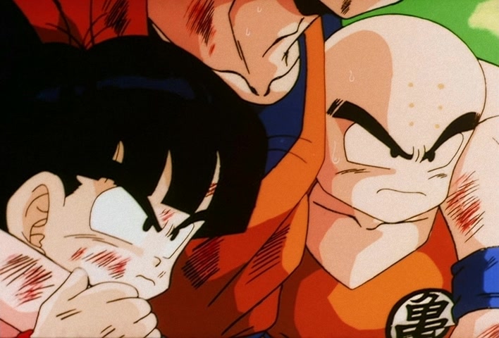 Dragon Ball Z Ep 74: A Huge Miscalculation!! Ginyu Has Turned into a Frog @ 12:53