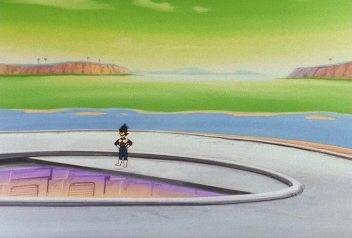 Dragon Ball Z Ep 74: A Huge Miscalculation!! Ginyu Has Turned into a Frog @ 13:34