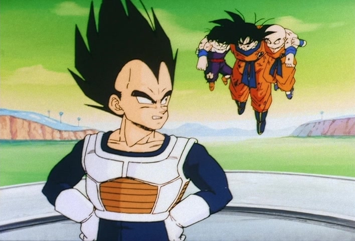 Dragon Ball Z Ep 74: A Huge Miscalculation!! Ginyu Has Turned into a Frog @ 13:42