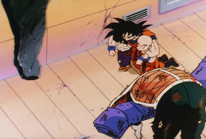 Dragon Ball Z Ep 74: A Huge Miscalculation!! Ginyu Has Turned into a Frog @ 14:15