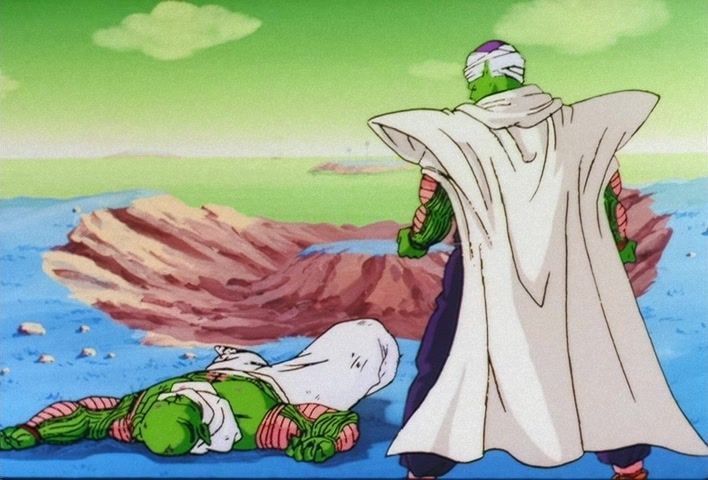 Dragon Ball Z Ep 77: Birth of the Mightiest Warrior?! Nail and Piccolo Merge @ 09:06