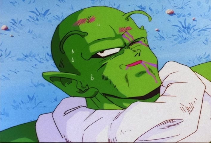 Dragon Ball Z Ep 77: Birth of the Mightiest Warrior?! Nail and Piccolo Merge @ 10:29