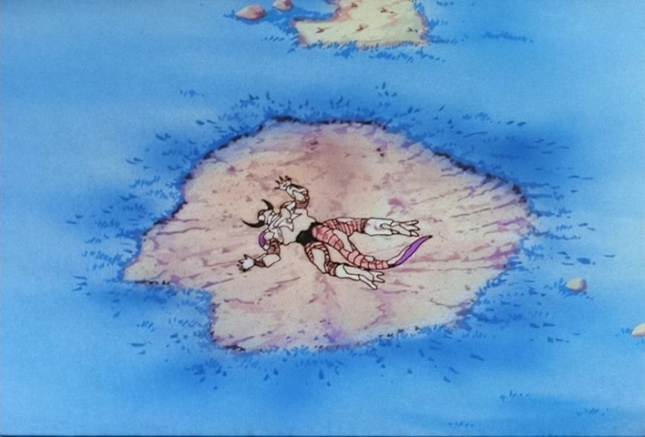 Dragon Ball Z Ep 79: Is This the End?! A Brutally Transcendent Power Attacks Gohan @ 15:42