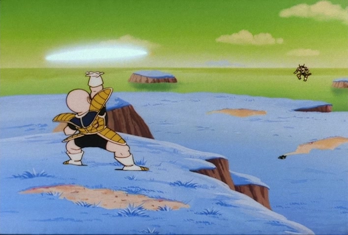 Dragon Ball Z Ep 80: The Tide Suddenly Turns!! Piccolo, the Warrior Who Came Late @ 07:22