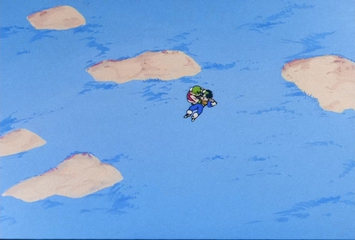 Dragon Ball Z Ep 80: The Tide Suddenly Turns!! Piccolo, the Warrior Who Came Late @ 13:18